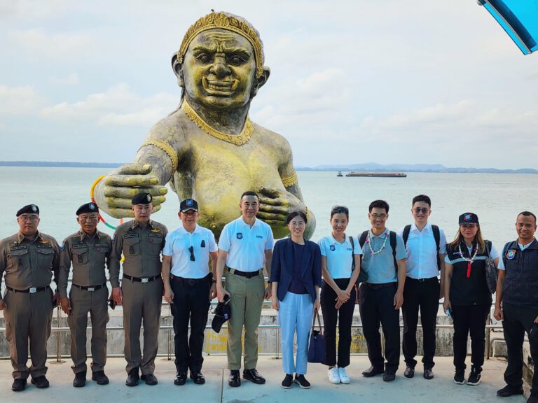 ที่ปรึกษากงสุลประเทศจีน เดินทางมาตรวจเยี่ยมเกาะเสม็ด