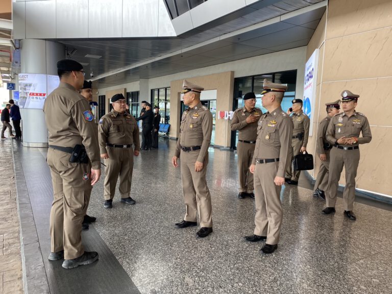 ต้อนรับนายกรัฐมนตรี ลงพื้นที่สนามบินอู่ตะเภา